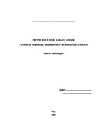 Referāts 'Mirušo kults Senās Ēģiptes kultūrā', 1.