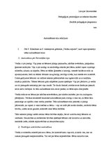 Konspekts 'Audzināšanas stilu iedalījumi', 1.