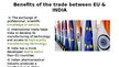 Prezentācija 'International trade between EU and INDIA', 4.