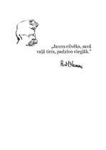 Referāts 'Rūdolfs Blaumanis', 1.