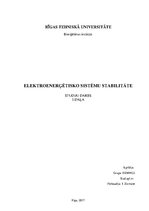 Konspekts 'Sistēmas dinamiskā stabilitāte', 1.