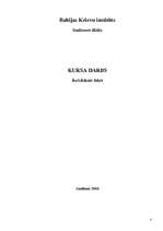 Referāts 'Juridiskais fakts', 1.