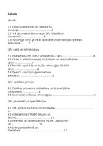 Referāts 'Videokartes un GPU. Darbības principi, veidi un parametri', 2.