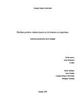 Referāts 'Pārtikas piedevu raksturojums un ietekme uz organismu', 1.
