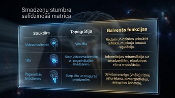 Prezentācija 'Nervu sistēmas arhitektūra un smadzeņu stumbrs', 6.