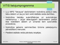 Prezentācija 'Vecauces interaktīvā tūrisma informācijas sistēma', 9.
