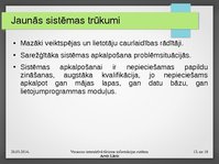 Prezentācija 'Vecauces interaktīvā tūrisma informācijas sistēma', 12.