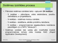 Prezentācija 'Vecauces interaktīvā tūrisma informācijas sistēma', 13.