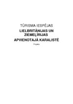 Referāts 'Tūrisma iespējas Lielbritānijas un Ziemeļīrijas Apvienotajā Karalistē', 1.