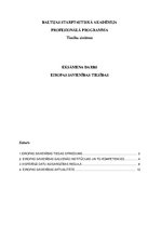 Referāts 'Eiropas Savienības tiesības', 1.