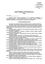 Konspekts 'Lietvedības instrukcija', 1.