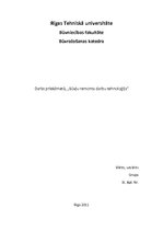 Konspekts 'Būvju remonta darbu tehnoloģija', 1.