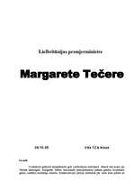 Referāts 'Margarete Tečere', 1.