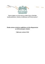 Konspekts 'Rindu sistēmas imitācijas modelēšana ar laika diagrammām un elektroniskajām tabu', 1.