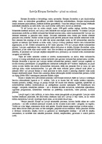 Eseja 'Latvija Eiropas Savienībā - plusi un mīnusi', 1.