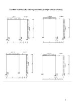 Paraugs 'Statiski nenoteicama rāmja aprēķins ar spēku metodi', 3.