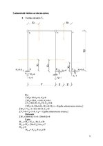 Paraugs 'Statiski nenoteicama rāmja aprēķins ar spēku metodi', 5.