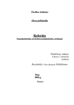Referāts 'Nepieskaitāmība, ierobežota pieskaitāmība, rīcībspēja', 1.