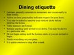 Prezentācija 'Business Etiquette in Latvia', 20.