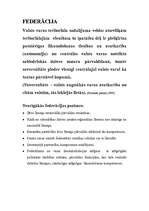 Konspekts 'Federācija', 1.