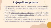 Prezentācija 'Produktu dzīves cikla koncepcija-nozīme vadīšanā un izstrādē', 26.