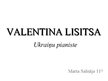 Prezentācija 'Valentina Lisitsa', 1.
