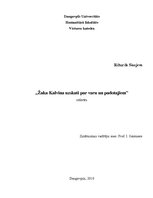 Referāts 'Žaka Kalvina uzskati par varu un padotajiem', 1.