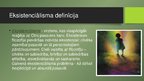 Prezentācija 'Eksistenciālisma pārstāvji literatūrā', 2.