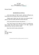 Paraugs 'Rekomendācijas vēstule par darbinieku', 1.