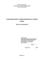 Referāts 'Saskarsmes ētikas nozīme profesionāla jurista darbā', 1.
