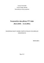 Referāts 'Starptautisko ziņu plūsma TV3 ziņās', 1.