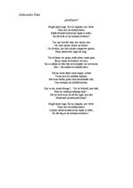 Eseja 'A.Čaka dzejoļa "Atzīšanās" analīze', 2.