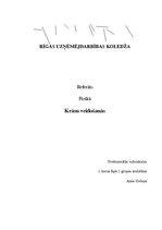 Referāts 'Krāsu veidošanās', 1.