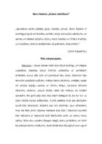 Konspekts 'Nora Ikstena "Dzīves svinēšana"', 1.