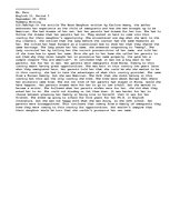 Eseja 'The good daughter - high school book essay real helpful;l ', 1.