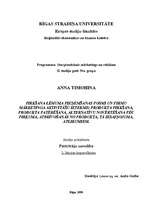 Konspekts 'Pirkšanas lēmuma pieņemšanas posmi un firmu mārketinga aktivitāšu ietekme', 1.