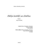 Referāts 'Dāliju kaitēkļi un slimības', 1.