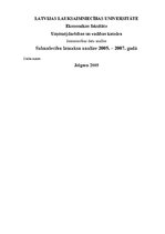 Referāts 'Saimniecību izmaksu analīze 2005. - 2007.gadā', 1.