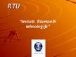 Referāts 'Bluetooth tehnoloģija', 1.
