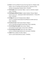 Diplomdarbs 'Investīcijas dārgmetālos, to dinamika pasaules ekonomikā; priekšrocības un trūku', 88.