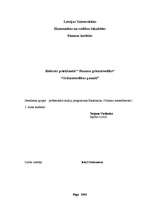 Referāts 'Grāmatvedības pamati', 1.