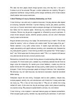 Eseja 'The importance of critical thinking', 6.