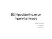 Prezentācija 'B2 vitamīna hipovitaminoze un hipervitaminoze', 1.
