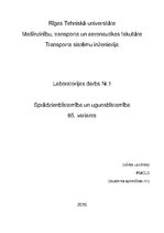 Paraugs 'Laboratorijas darbi civilajā aizsardzībā', 1.