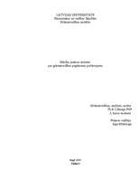 Prakses atskaite 'Grāmatvedības organizācija uzņēmumā', 1.