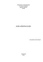 Referāts 'Akciju sabiedrības Latvijā', 1.