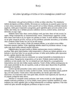 Eseja 'Vai vides ilgtspējīga attīstība atrisina ekoloģiskas problēmas?', 1.