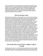 Konspekts 'Klimata pārmaiņas Latvijā', 3.