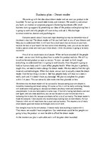 Eseja 'Business Plan "Dream Reader"', 1.