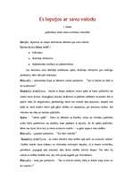 Konspekts 'Es lepojos ar savu valodu', 1.